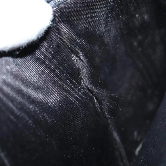 CHANEL COCO Mark Wallet Caviar Skin Black Gold CC Auth - Picture 11 of 16